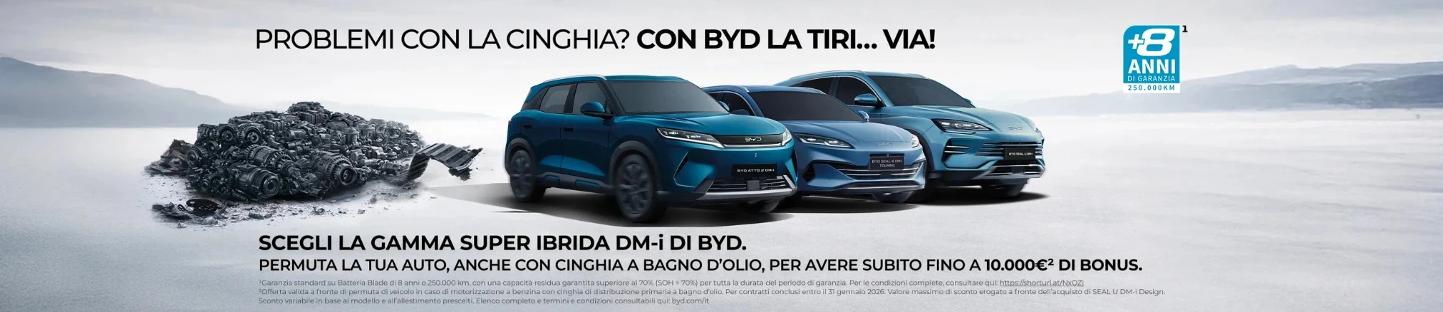 Offerte Operazione PUREFICATION su gamma elettrica e ibrida plug-in asiagame: Fino a 10.000€ di bonus